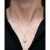Diamond Teardrop Cluster 18" Pendant Necklace (1/2 ct. t.w.) in 10k White Gold or 10k Yellow Gold