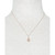Pink Cultured Freshwater Pearl (8-9mm) & Diamond (1/20 ct. t.w.) 18" Pendant Necklace in 14k Rose Gold, Created for Macy's