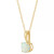 Birthstone Pendant in 14k Gold or 14k White Gold