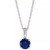 Birthstone Pendant in 14k Gold or 14k White Gold