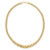 Polished Weave-Style Collar Necklace in 14k Gold