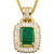 Brasilica by EFFY® Emerald (1-3/8 ct. t.w.) and Diamond (1/2 ct. t.w.) in 14k Gold
