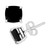 EFFY® Onyx Cushion Stud Earrings in Sterling Silver