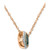 Emerald (3/8 ct. t.w.) & Diamond (1/20 ct. t.w.) Pendant Necklace in 14k Rose Gold, 16" + 2" extender