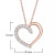 Diamond Heart Pendant Necklace (1/2 ct. t.w.) in Sterling Silver, 16 inches + 2 inch extender