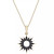 Diamond Sun Pendant Necklace (1/10 ct. t.w.) in 14k Gold Created for Macy's (Also available in Black Diamond)