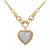 D'Oro by EFFY® Diamond Pavé Diamond Heart Pendant (3/4 ct. t.w.) in 14k Gold or 14k Rose Gold