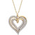 Diamond Heart 20" Pendant Necklace (1 ct. t.w.) in 10k Gold