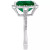 EFFY® Emerald (5-1/2 ct. t.w.) & Diamond (1/2 ct. t.w.) Statement Ring in 14k Gold or 14k White Gold