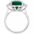 EFFY® Emerald (5-1/2 ct. t.w.) & Diamond (1/2 ct. t.w.) Statement Ring in 14k Gold or 14k White Gold