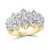 EFFY® Diamond Cluster Ring (1 ct. t.w.) in 14k White Gold or 14k Yellow & White Gold