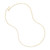 Polished 20" Figaro Chain (1.85mm) in 10K Yellow Gold