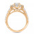 Certified Diamond Bridal Set (3 ct. t.w.) in 18k White, Yellow and Rose Gold