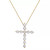 Diamond Cross Pendant Necklace (1 ct. t.w.), 16" + 2" extender