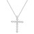 Diamond Cross Pendant Necklace (1 ct. t.w.), 16" + 2" extender