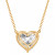 Certified Lab Grown Diamond Heart-Cut Solitaire 18" Pendant Necklace (3 ct. t.w.) in 14k Gold