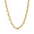 Polished Oval Link 20" Chain Necklace in 10k Gold