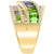 EFFY® Multi-Gemstone (6-3/8 ct. t.w.) & Diamond (3/4 ct. t.w.) Crossover Ring in 14k Gold