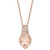 Morganite (2-3/4 ct. t.w.) & Diamond (1/5 ct. t.w.) 18" Pendant Necklace in 14k Rose Gold