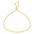 Polished Bar Bolo Bracelet in 10k Gold