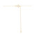 Children's Diamond Accent Butterfly Pendant Necklace in 14k Gold, 14" + 2" extender