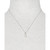 Cultured Freshwater Pearl (7mm) & Diamond (1/20 ct. t.w.) Circle 18" Pendant Necklace in 14k White Gold, Created for Macy's