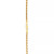 Rope Link 18" Chain Necklace in 18k Gold-Plated Sterling Silver