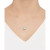 Birthstone 18" Bezel Pendant Necklace in 14k Gold