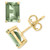 EFFY® Green Quartz (1-9/10 ct. t.w.) Stud Earrings in 14k Gold
