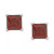 Garnet Square Stud Earrings (1 ct. t.w.) in 14k Gold