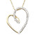 Diamond Heart Pendant Necklace in 14k Gold (1/10 ct. t.w.)