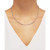 Rounded Box Link 18" Chain Necklace in Sterling Silver or 18k Gold-Plated Over Sterling Silver