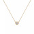 Diamond Heart Pendant Necklace (1/4 ct. t.w.) in 14k Gold, 16" + 2" extender
