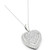 Diamond Heart Cluster Pendant Necklace (1/2 ct. t.w.) in Sterling Silver, 16" + 2" extender