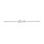 Diamond Princess-Cut Quad Center Pendant Necklace (1/2 ct. t.w.) in 14K White Gold
