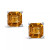 Amethyst (1-9/10 ct. t.w.) Stud Earrings in Sterling Silver (Also Available in Citrine)