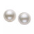 Cultured Freshwater Pearl Stud 14k Yellow Gold Earrings (8mm)