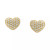 EFFY® Diamond Pavé Heart Stud Earrings (1/5 ct. t.w.) in Sterling Silver or 14k Gold-Plated Sterling Silver