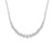 Diamond Collar Necklace (1-1/2 ct. t.w.) in 14k White Gold, 16" + 2" extender, Created for Macy's