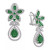 Brasilica by EFFY® Emerald (5-1/4 ct. t.w.) and Diamond (1-1/4 ct. t.w.) Teardrop Earrings in 14k Gold or 14k White Gold, Created for Macy's