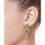 Brasilica by EFFY® Emerald (5-1/4 ct. t.w.) and Diamond (1-1/4 ct. t.w.) Teardrop Earrings in 14k Gold or 14k White Gold, Created for Macy's