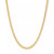 Wheat Link 24" Chain Necklace (2-1/2mm) in 18k Gold-Plated Sterling Silver or Sterling Silver
