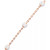 Beaded Station Chain Necklace in 18k Gold-Plated Silver, or 18k Rose Gold-Plated Silver or Sterling Silver 18" + 2" extender, Created for Macy's