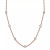 Beaded Station Chain Necklace in 18k Gold-Plated Silver, or 18k Rose Gold-Plated Silver or Sterling Silver 18" + 2" extender, Created for Macy's
