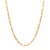 18" Figaro Link (5-3/4mm) Chain Necklace in 14k Gold