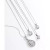 Diamond Halo 18" Pendant Necklace (1/3 ct. t.w.) in 14k White, Yellow or Rose Gold