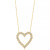 EFFY® Diamond Heart 18" Pendant Necklace (1/4 ct. t.w.) in Sterling Silver or 14k Gold-Plated Sterling Silver