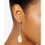 Cultured Freshwater Pearl (13mm) Drop Earrings Set in 14k Gold-Plated Sterling Silver