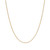 Mirror Cable Link 16" Chain Necklace (1-1/4mm) in 14k Gold