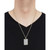 Unisex Lab Grown Diamond Pavé Dog Tag 22" Pendant Necklace (1 ct. t.w.) in 10k Gold